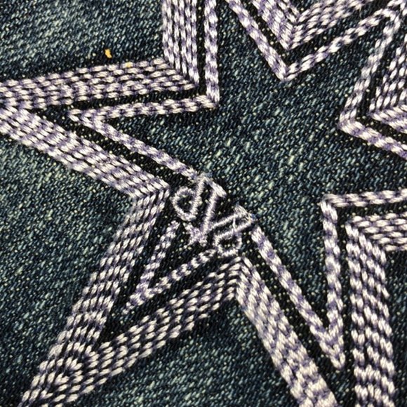 DVB DENIM BY BECKHAM FLARE JEANS 25x33 😎 (fits xxs to xs) - Picture 10 of 11